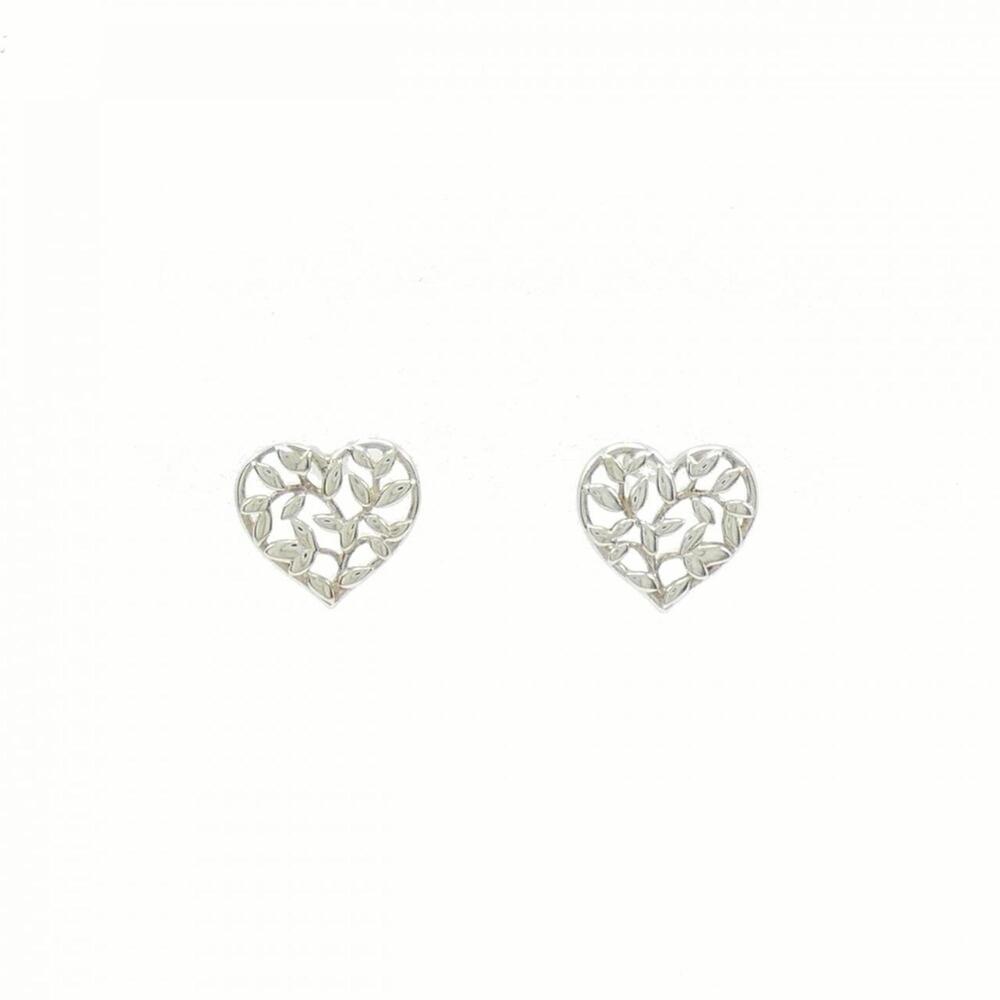 TIFFANY Silver Heart Earrings
